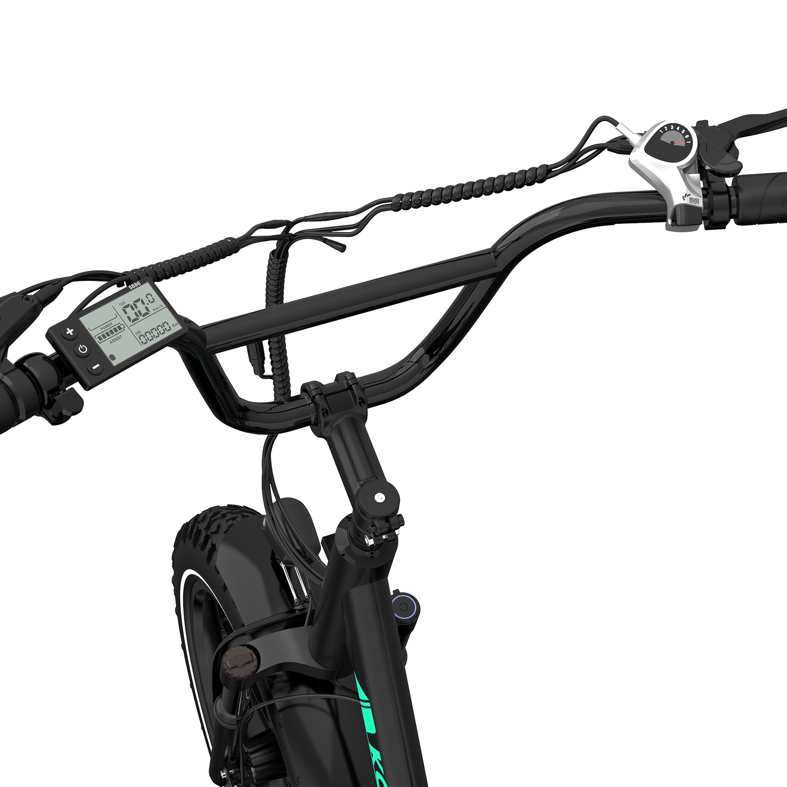 KOOLUX KL6S Step Thru Foldable E-Bike