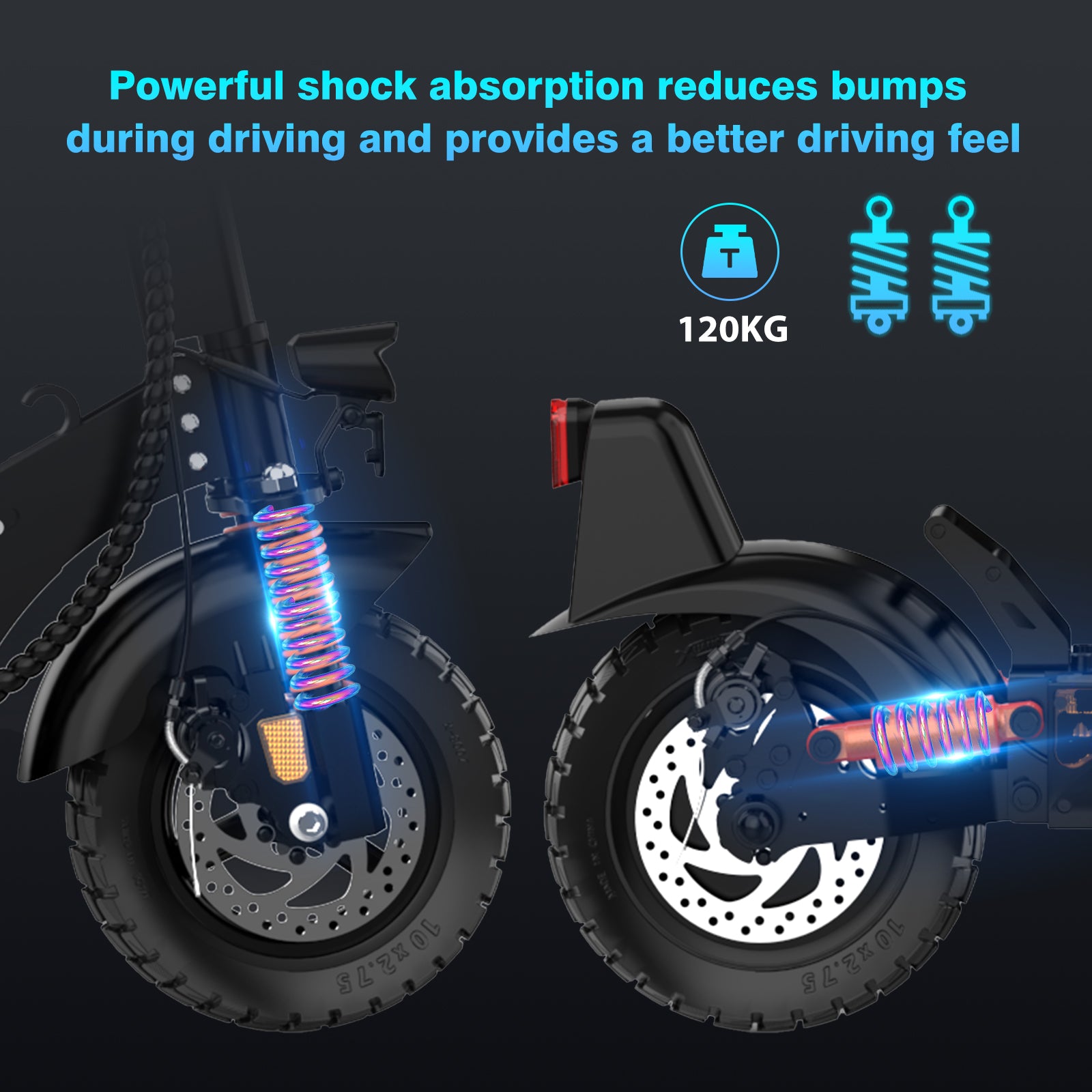 Hitway H9 Pro Foldable E-Scooter 27Ah