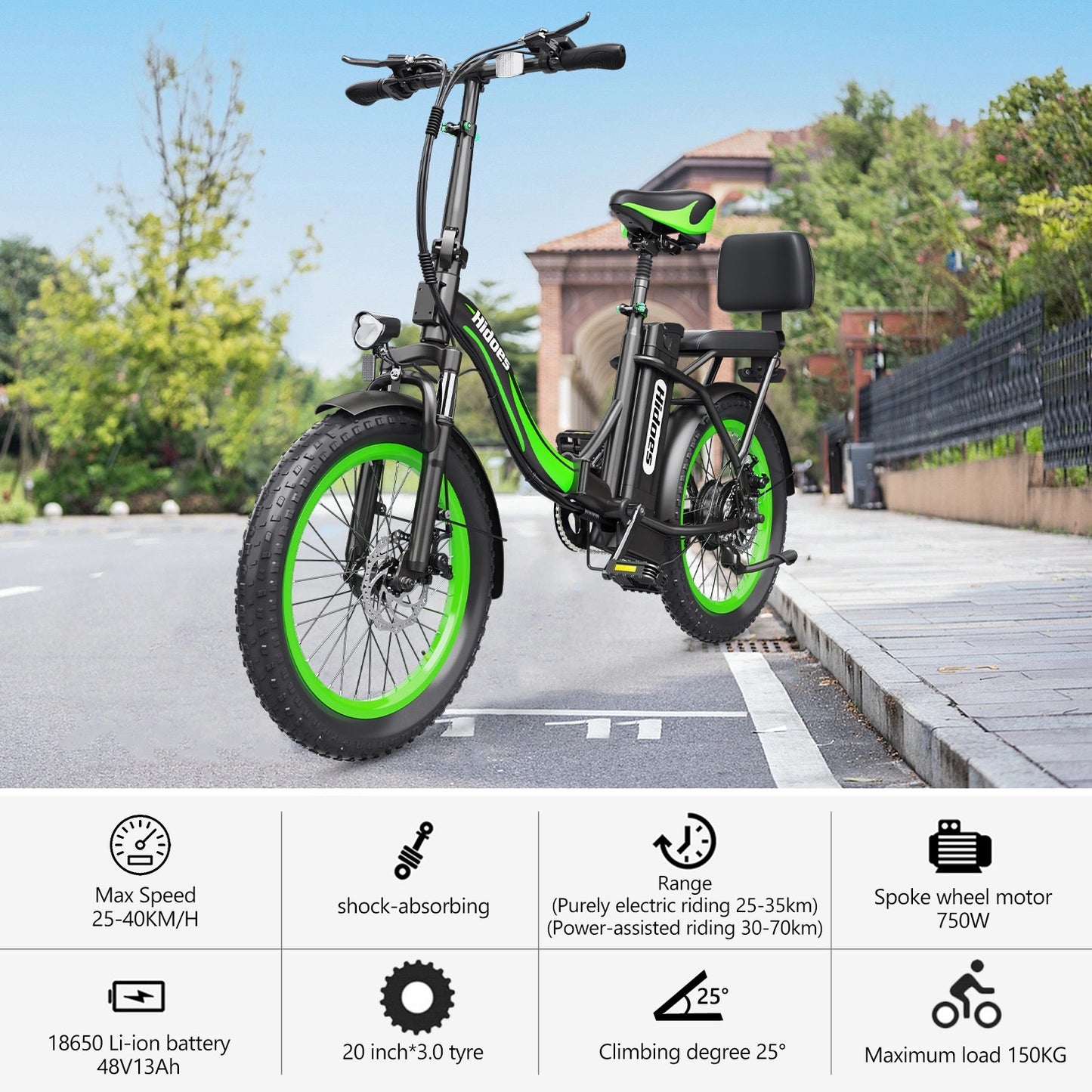 Hidoes C1 Foldable E-Bike