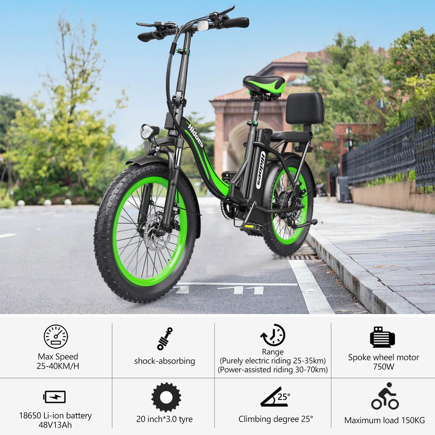 Hidoes C1 Foldable E-Bike