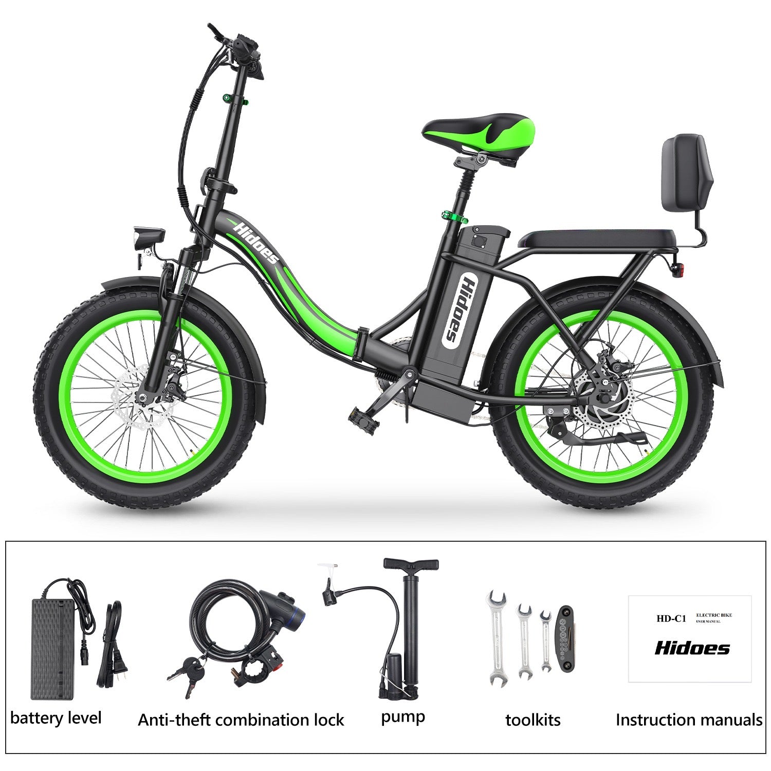 Hidoes C1 Foldable E-Bike