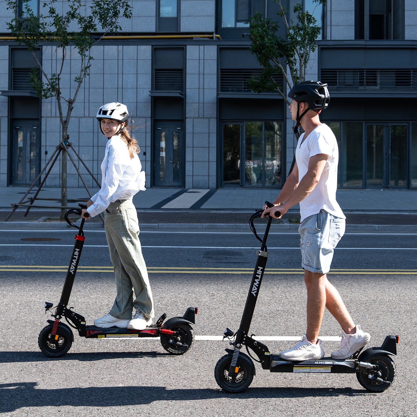 Hitway H9 Pro Foldable E-Scooter 27Ah