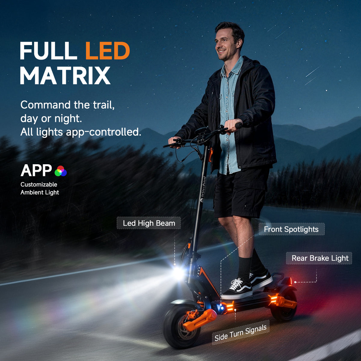 Isinwheel GT1 Dual Motor Foldable E-Scooter