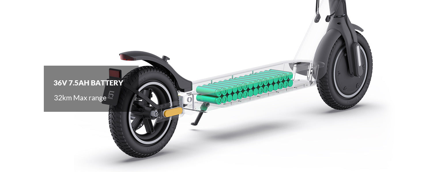 5th Wheel ES09 Foldable E-Scooter 10" Wheel