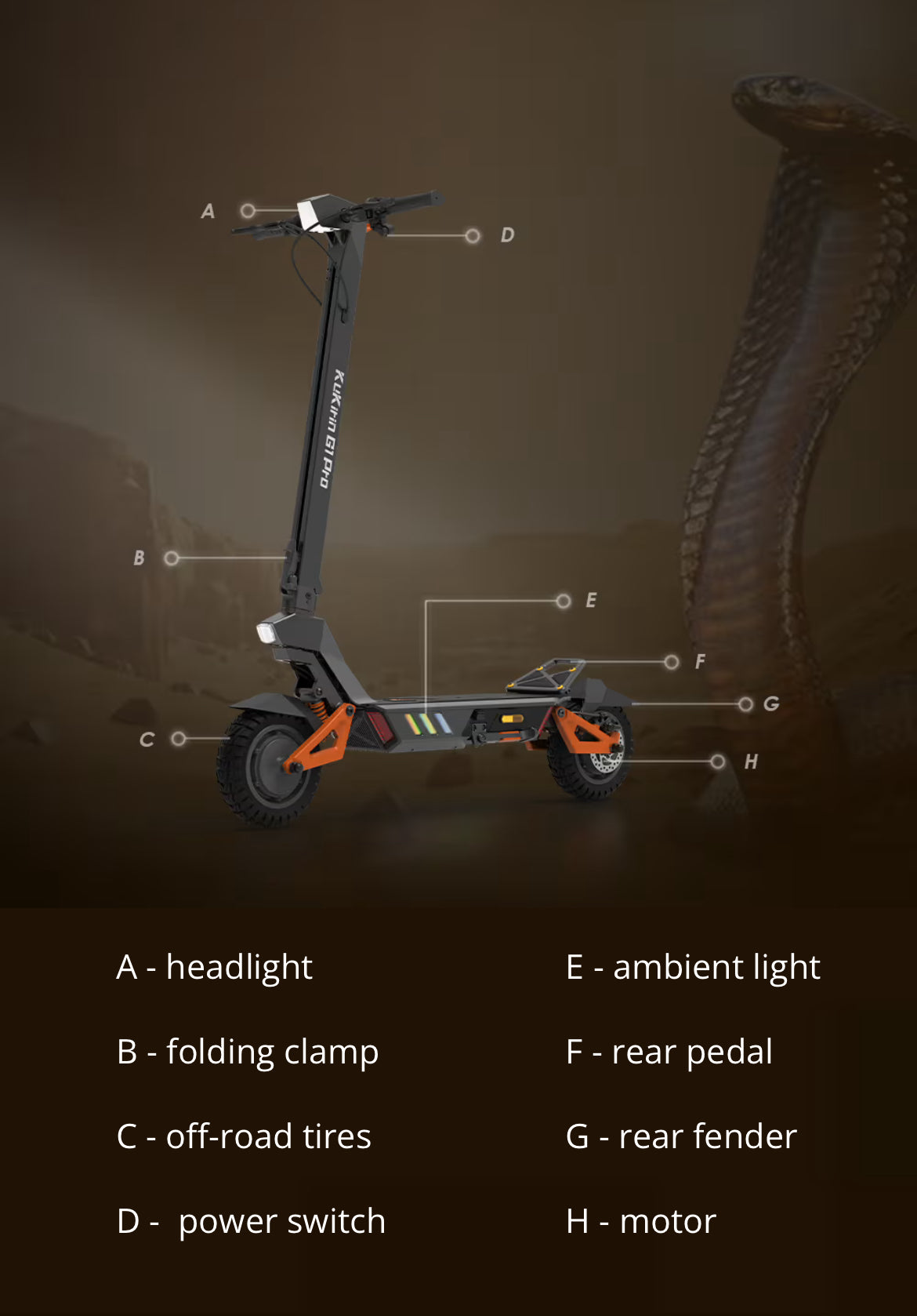 Kukirin G1 Pro Foldable E-Scooter