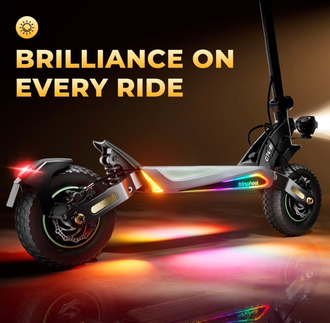 Isinwheel GT4 Foldable E-Scooter Dual Motor