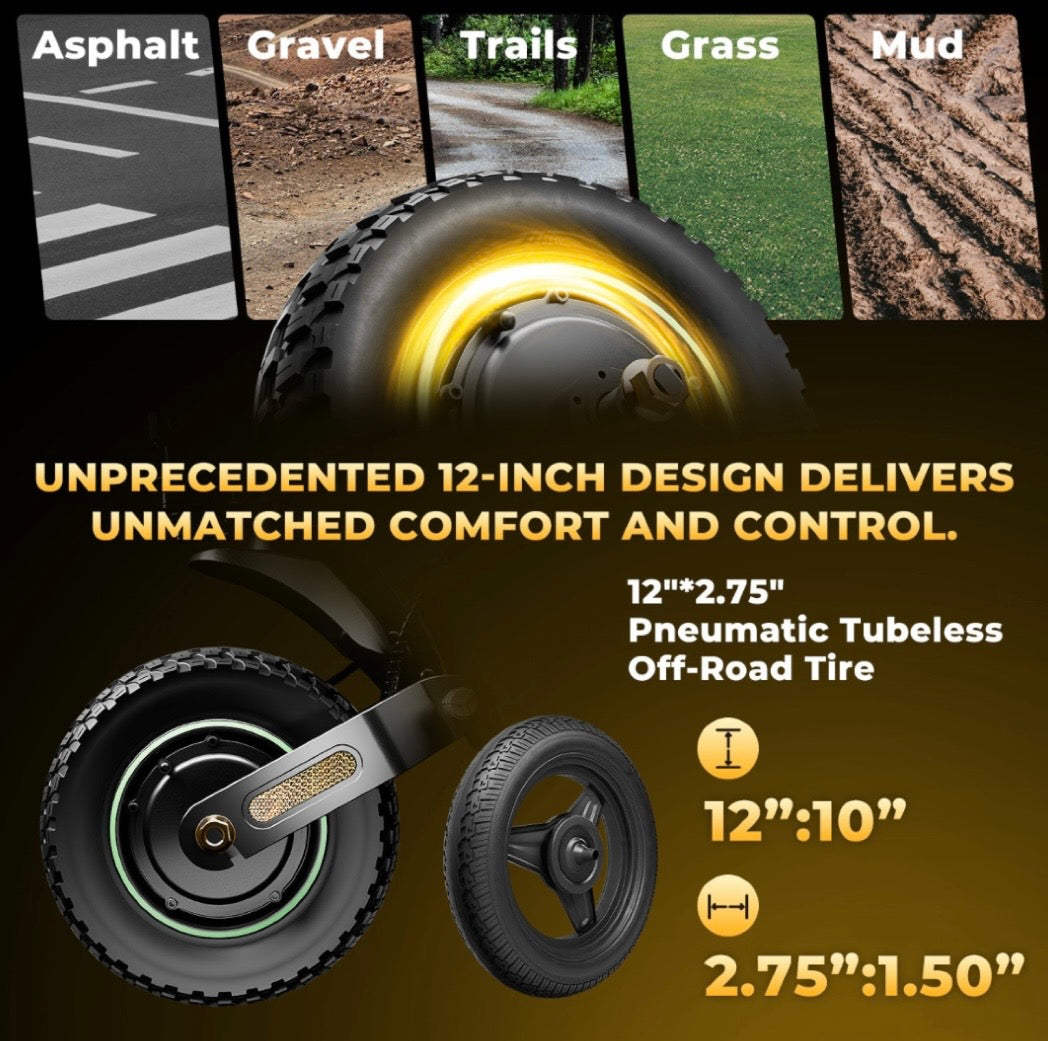 Isinwheel GT4 Foldable E-Scooter Dual Motor