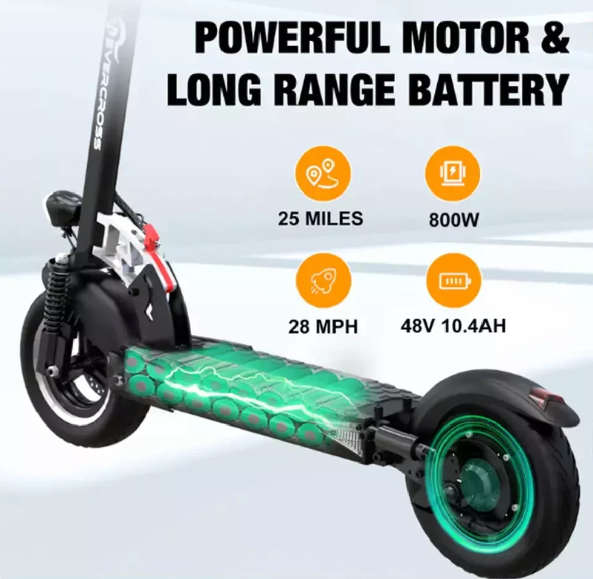 Evercross H3 Foldable E-Scooter