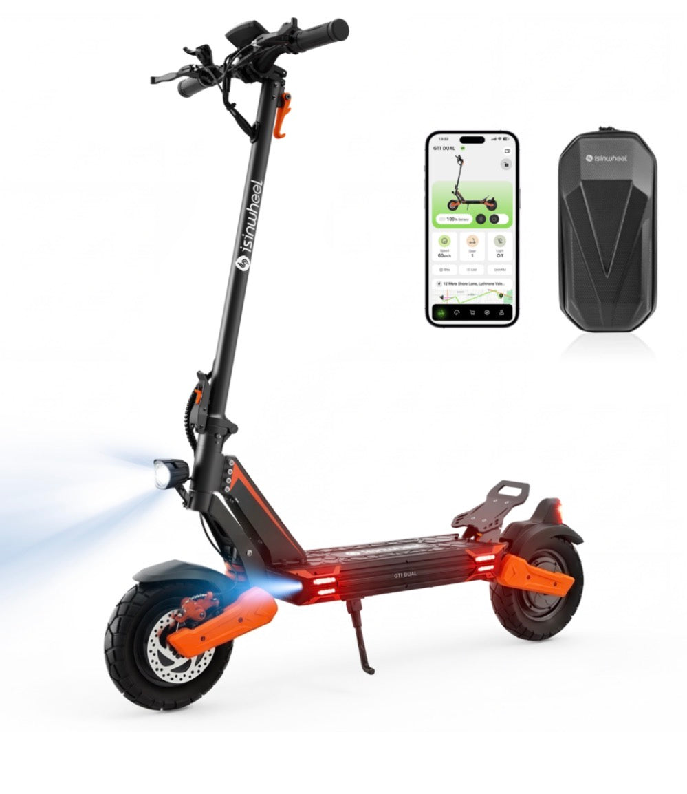 Isinwheel GT1 Dual Motor Foldable E-Scooter
