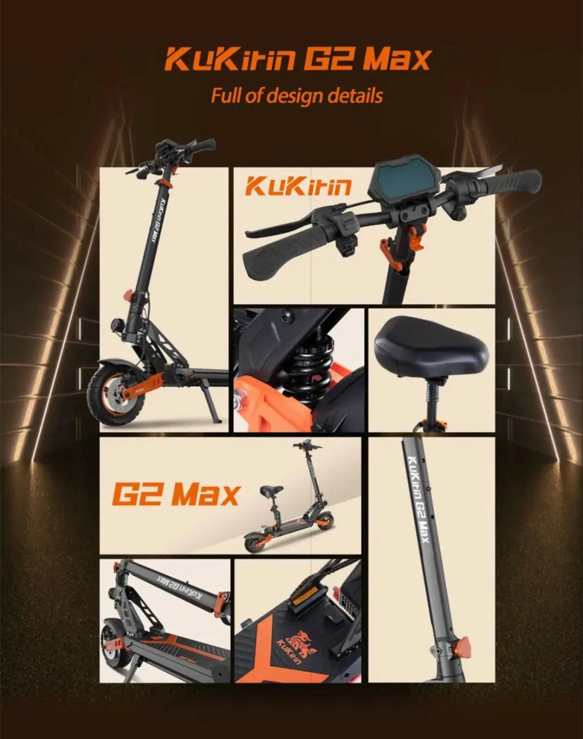 KUKIRIN G2 MAX E-SCOOTER