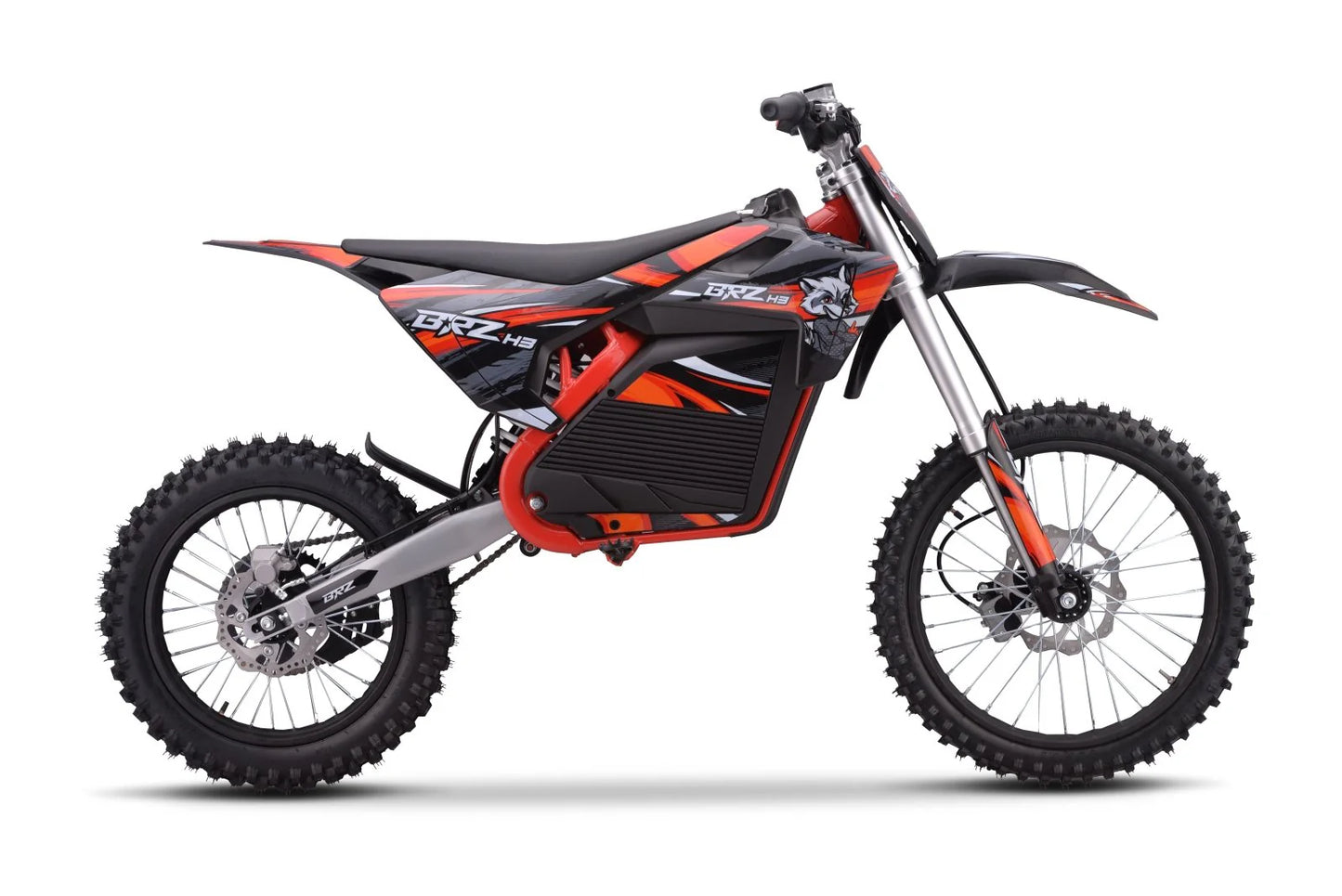BRZ Neon Thunder Pro 72v 5000w Electric Dirtbike 19/16"