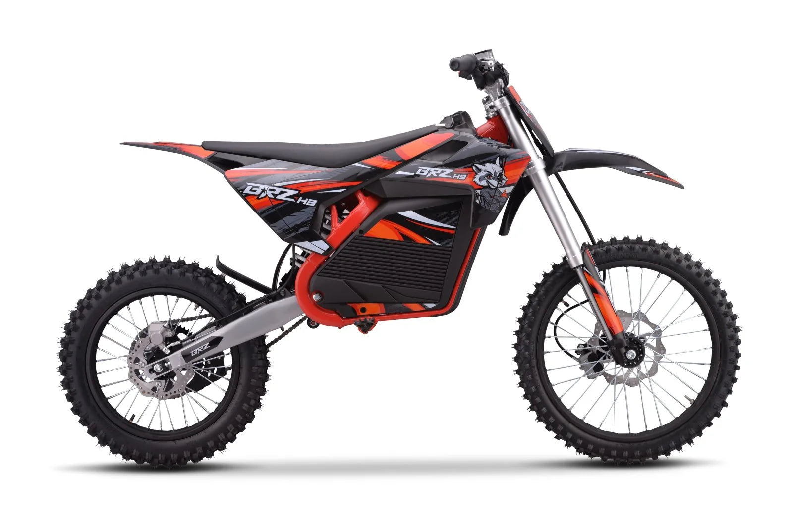 BRZ Neon Thunder Pro 72v 5000w Electric Dirtbike 19/16"