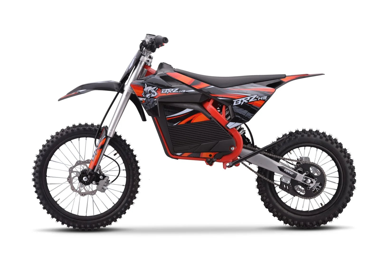 BRZ Neon Thunder Pro 72v 5000w Electric Dirtbike 19/16"