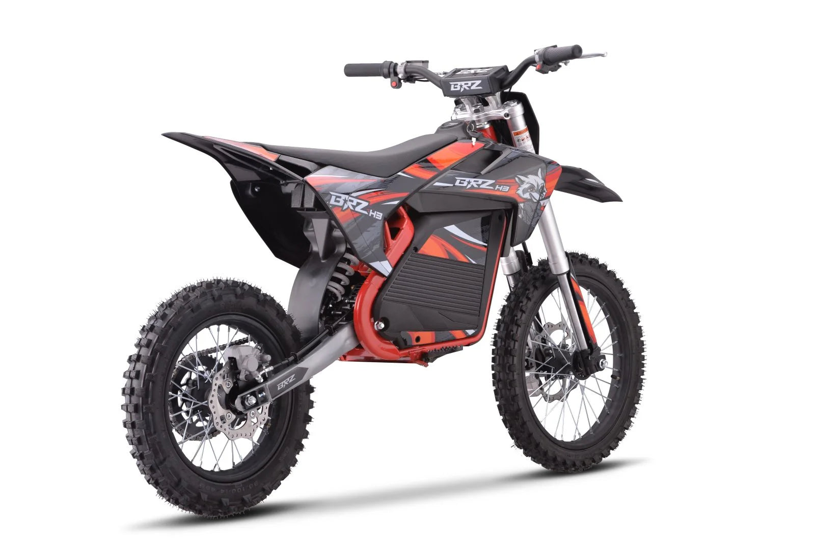 BRZ Neon Thunder Pro 72v 5000w Electric Dirtbike 17/14"