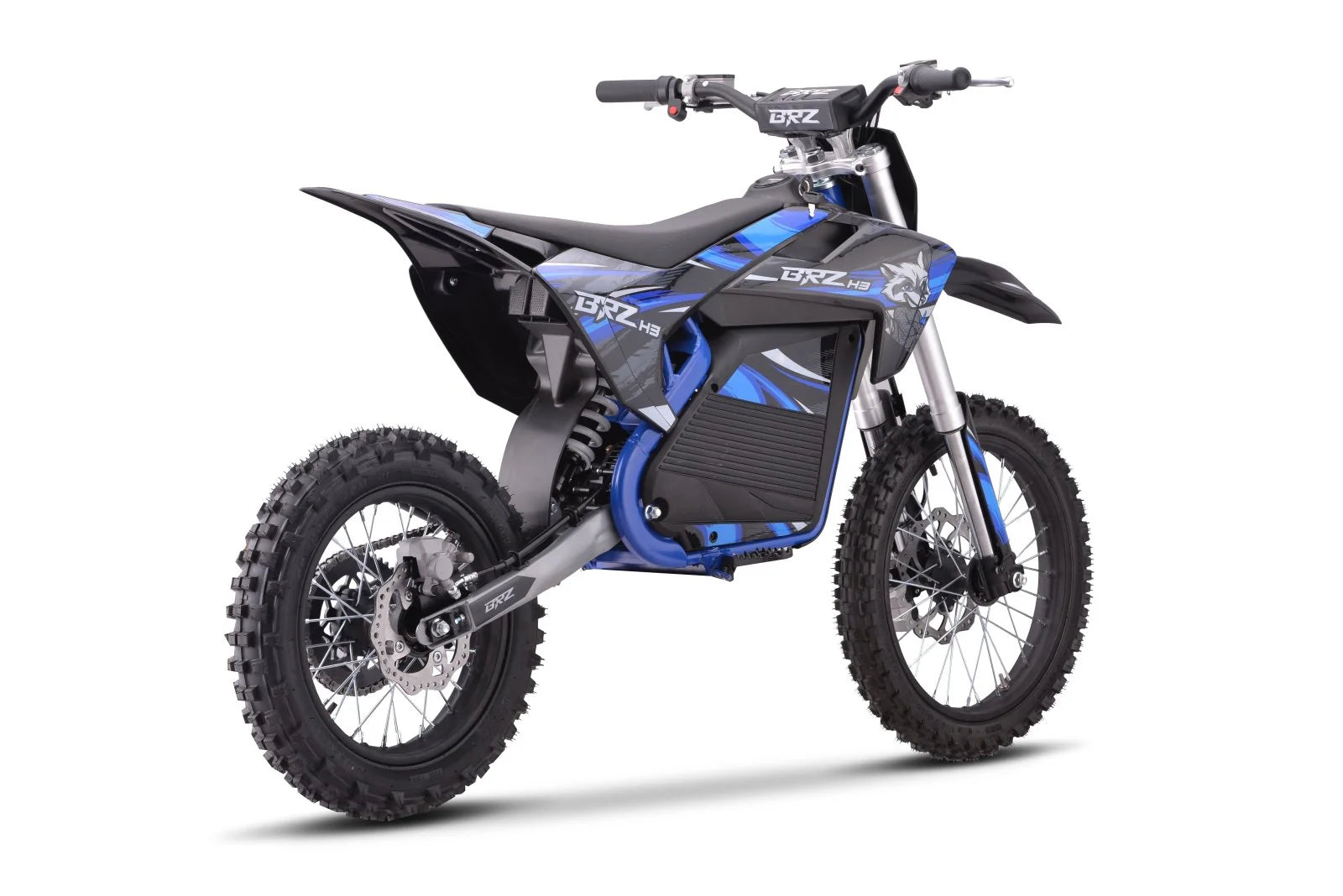 BRZ Neon Thunder Pro 72v 5000w Electric Dirtbike 17/14"