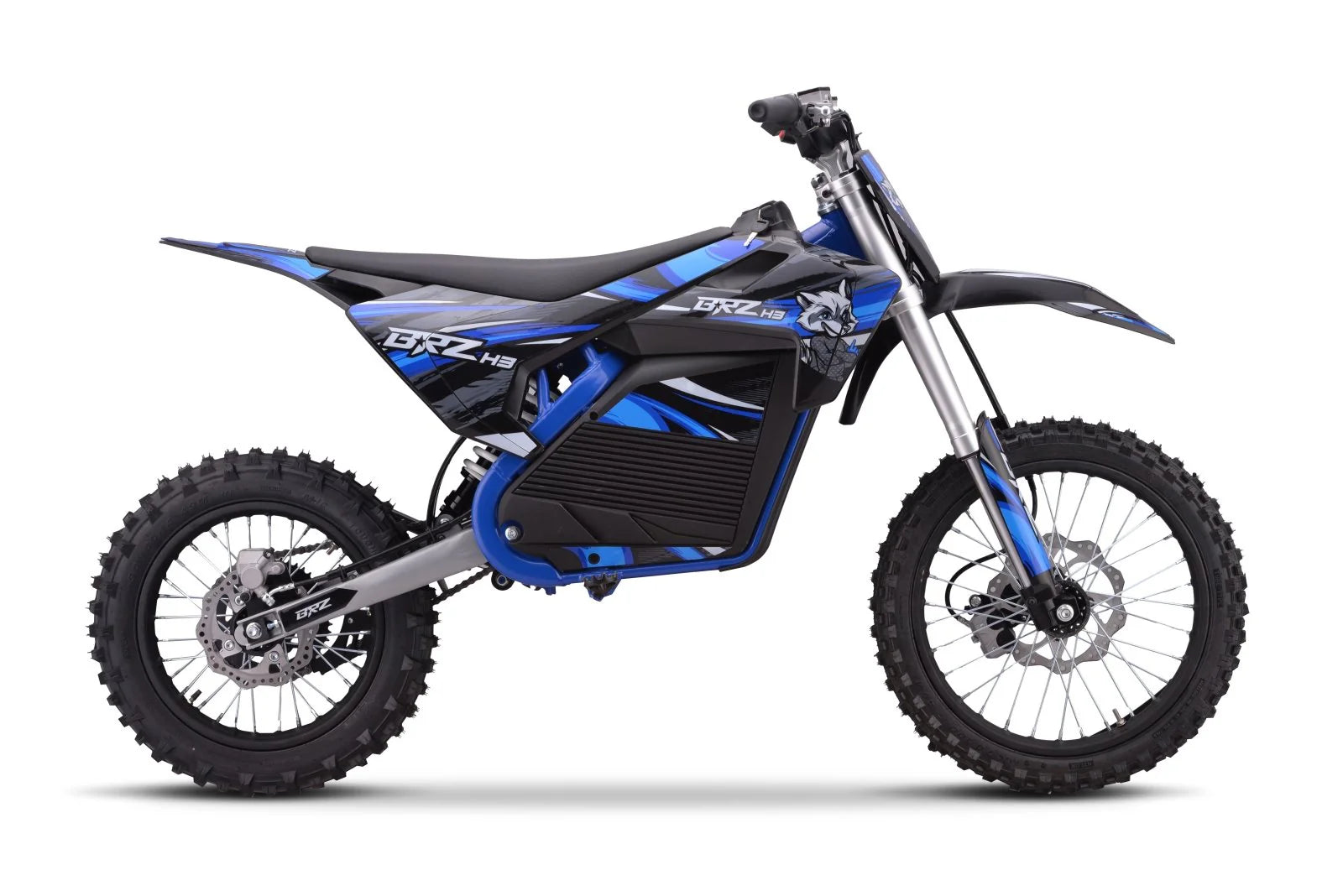 BRZ Neon Thunder Pro 72v 5000w Electric Dirtbike 17/14"