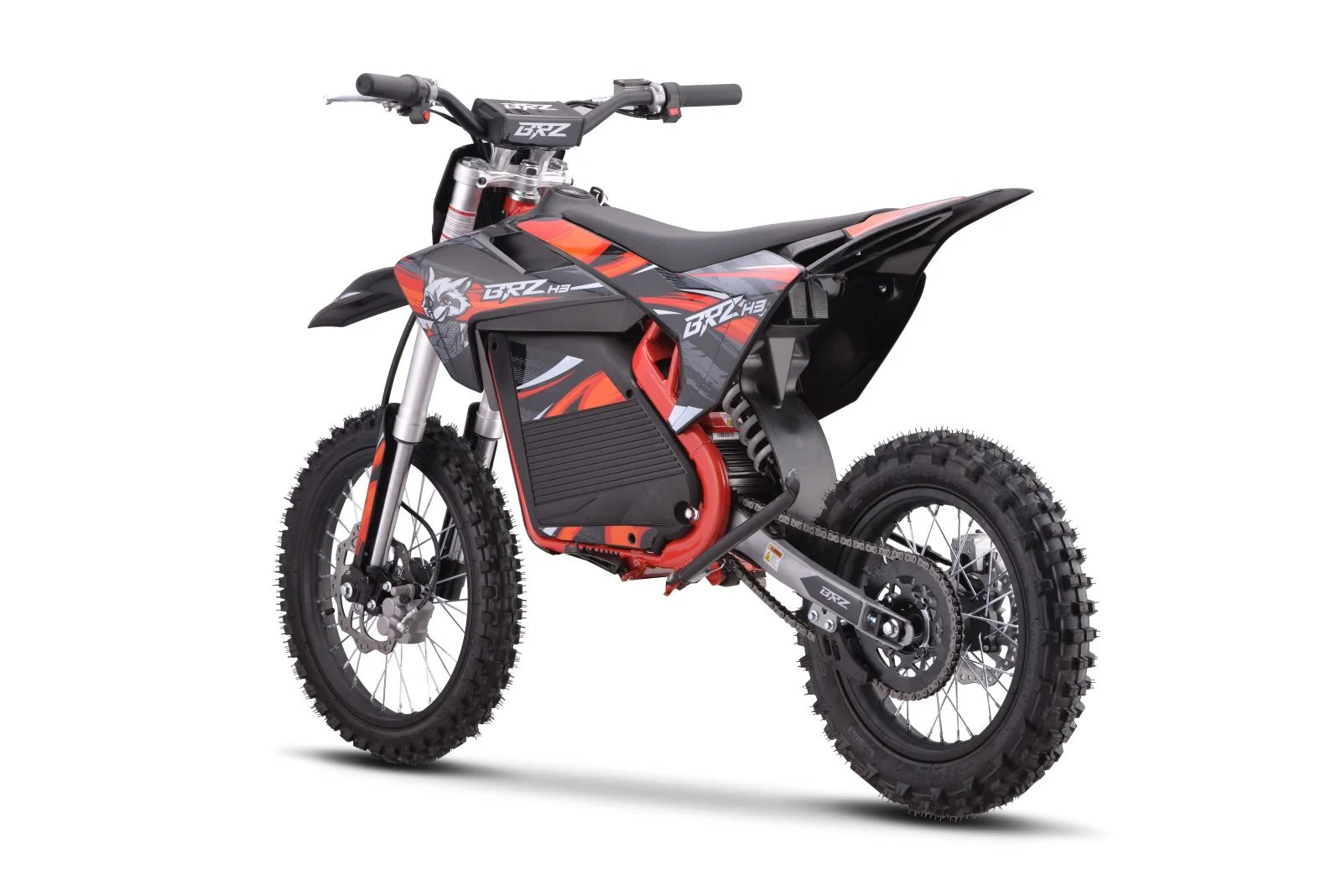 BRZ Neon Thunder Pro 72v 5000w Electric Dirtbike 17/14"