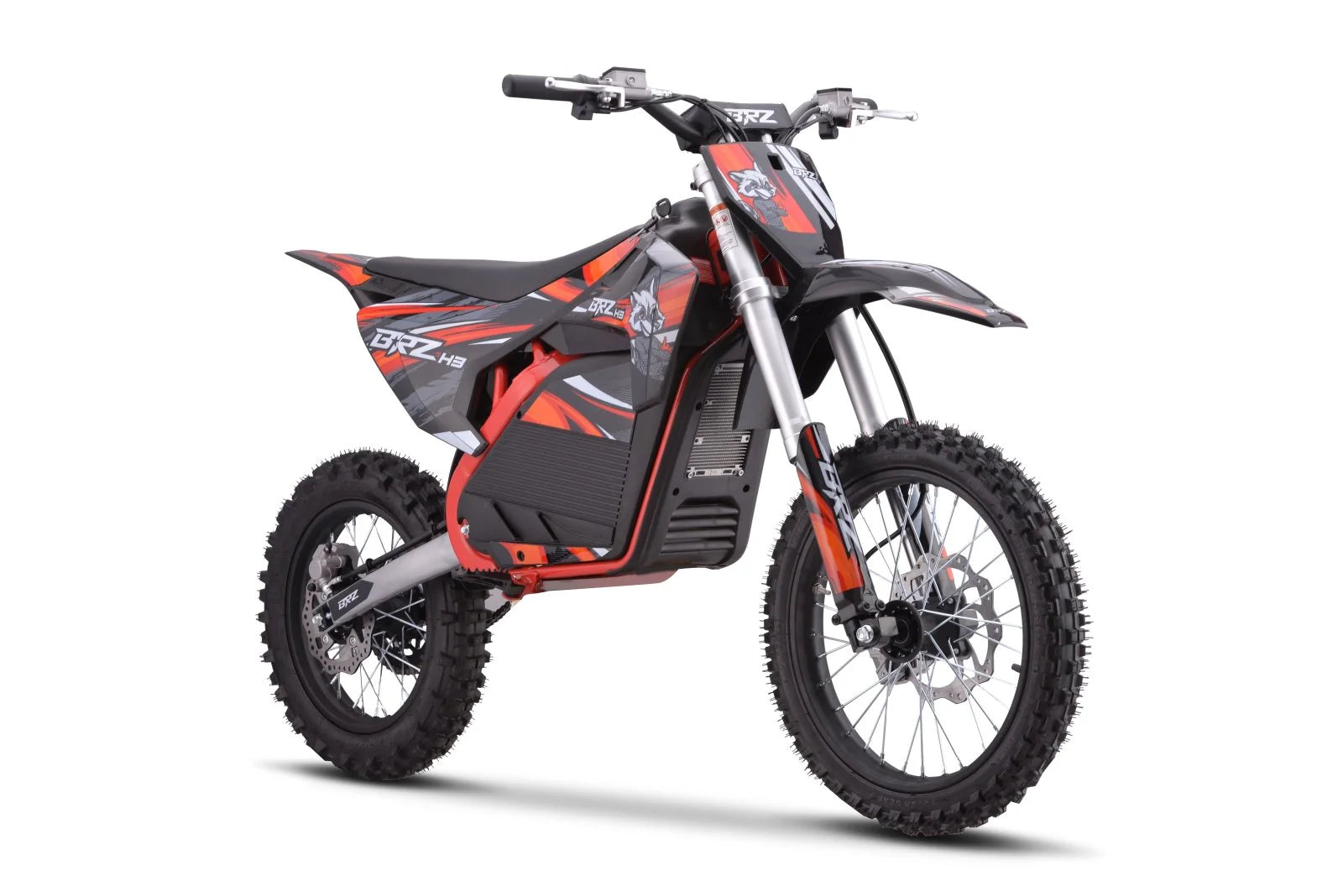 BRZ Neon Thunder Pro 72v 5000w Electric Dirtbike 17/14"