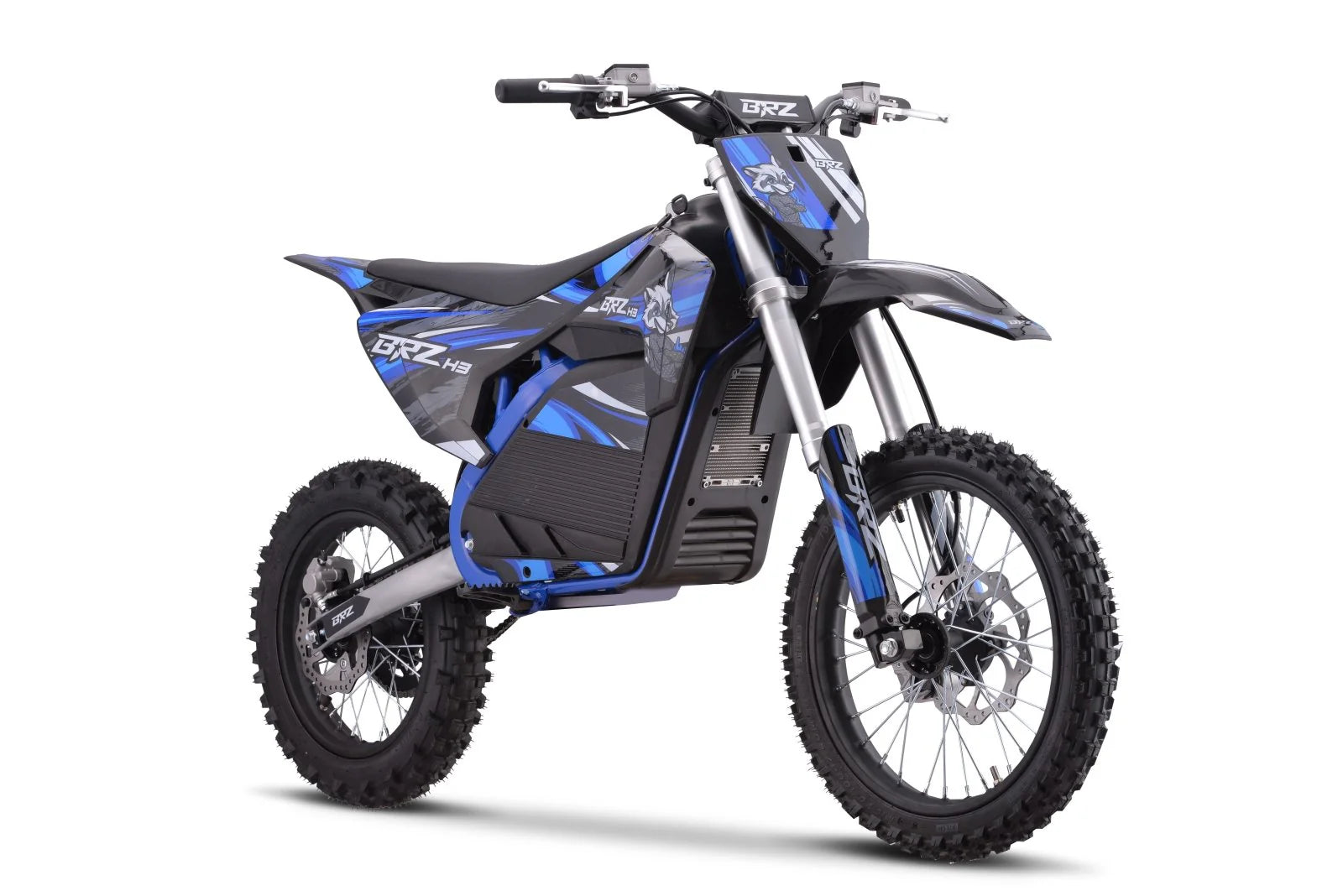 BRZ Neon Thunder Pro 72v 5000w Electric Dirtbike 17/14"