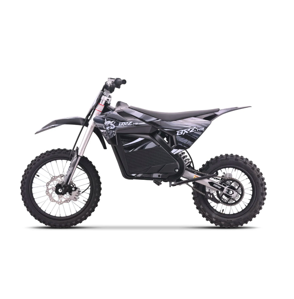 BRZ Neon Thunder Pro 72v 5000w Electric Dirtbike 17/14"