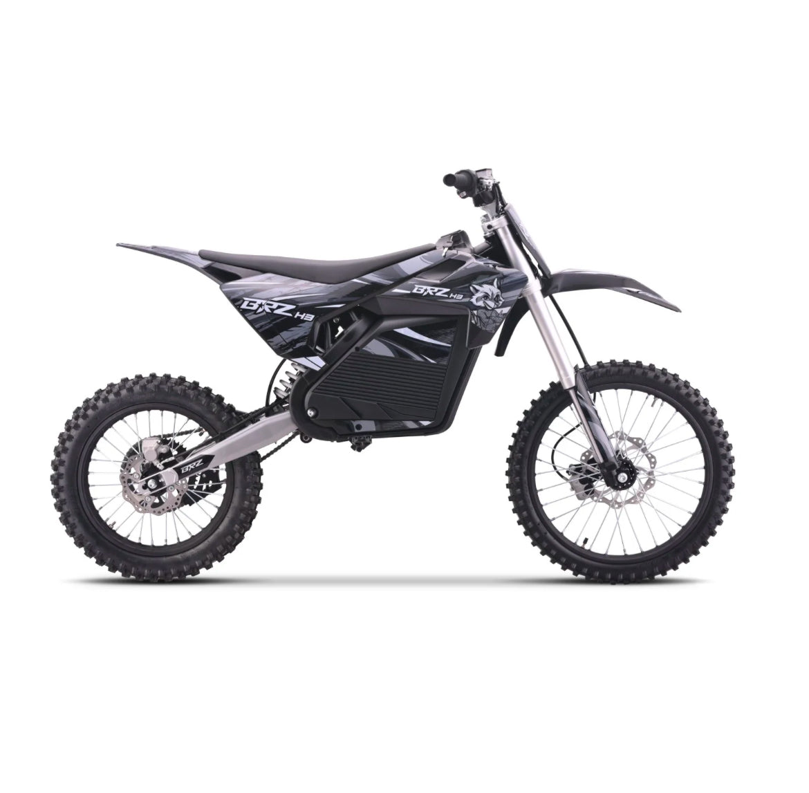 BRZ Neon Thunder Pro 72v 5000w Electric Dirtbike 17/14"