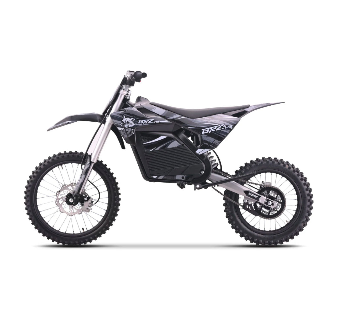 BRZ Neon Thunder Pro 72v 5000w Electric Dirtbike 17/14"