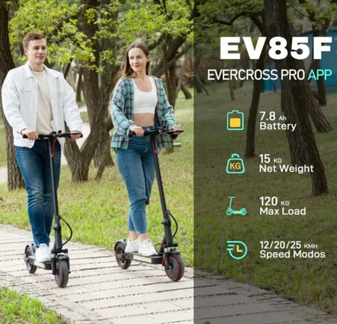 Evercross EV85F Foldable E-Scooter