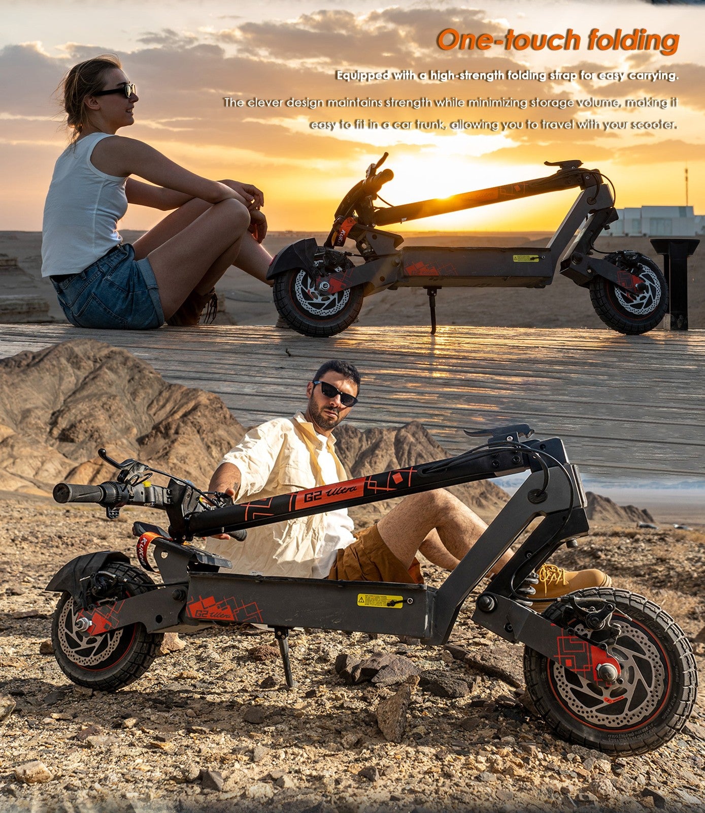 Kukirin G2 Ultra Foldable E-Scooter