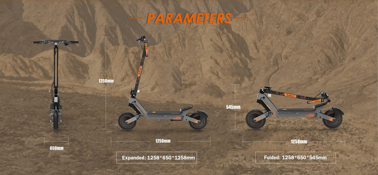 Kukirin G2 Ultra Foldable E-Scooter