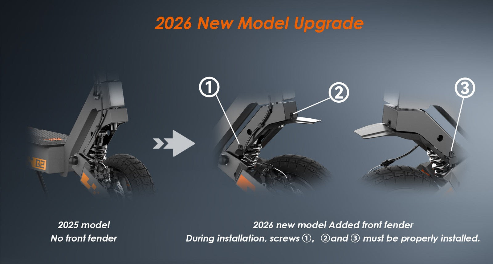 Kukirin G2 Foldable E-Scooter 2026 Version
