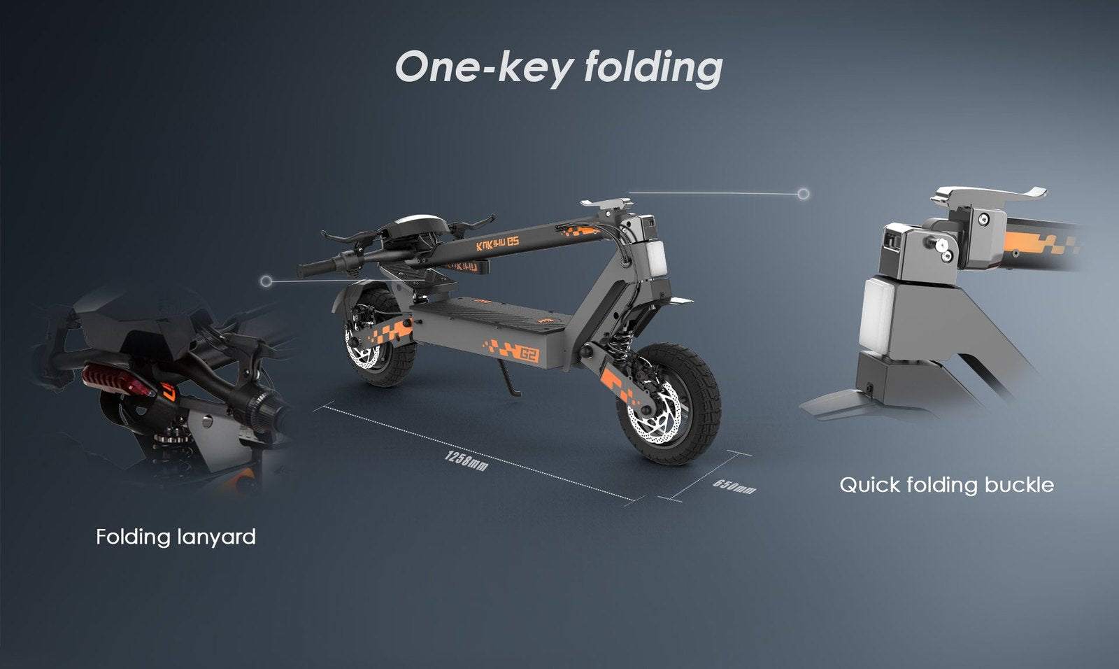 Kukirin G2 Foldable E-Scooter 2026 Version