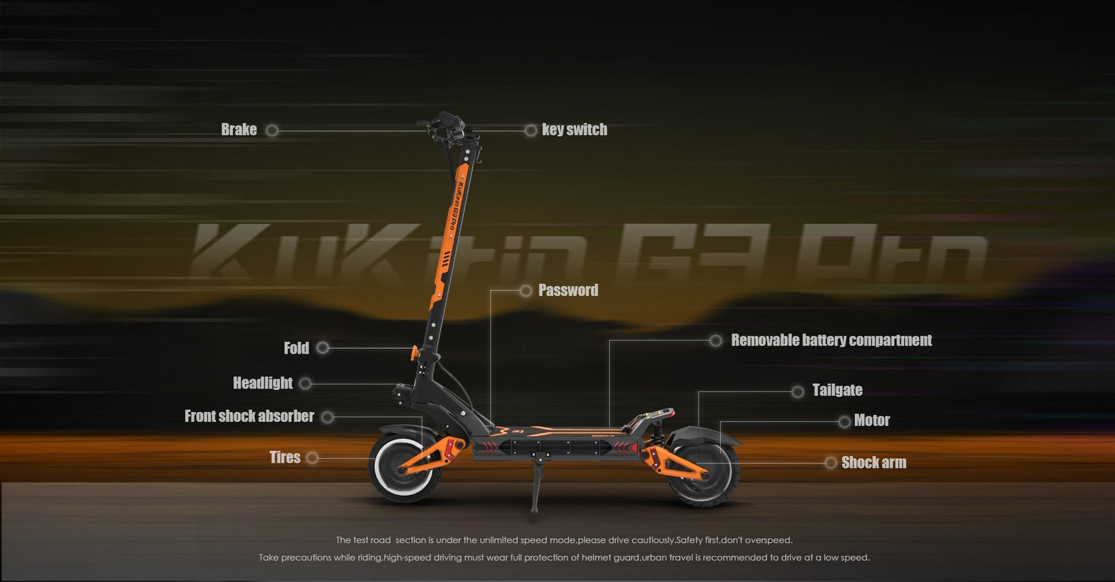 Kukirin G3 Pro Foldable E-Scooter