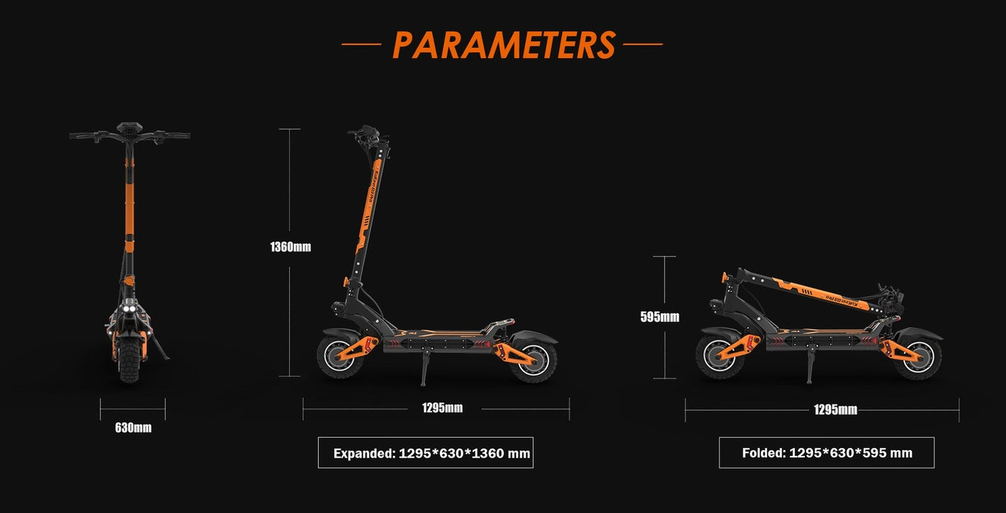 Kukirin G3 Pro Foldable E-Scooter