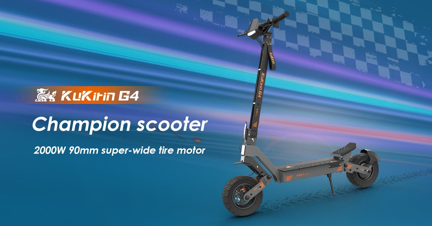 Kukirin G4 Foldable E-Scooter 2026 Version