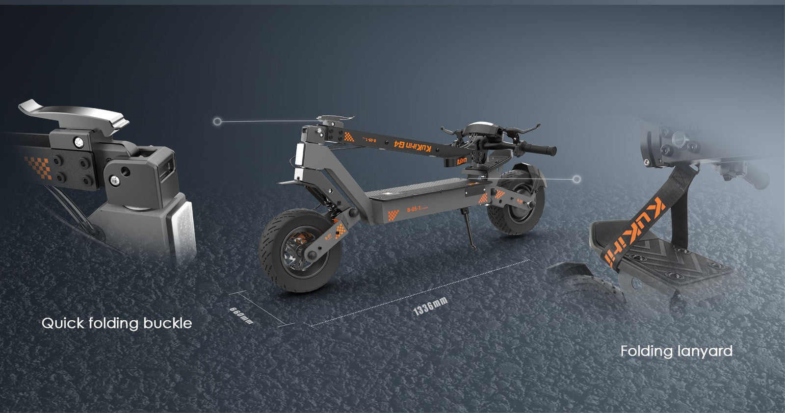 Kukirin G4 Foldable E-Scooter 2026 Version