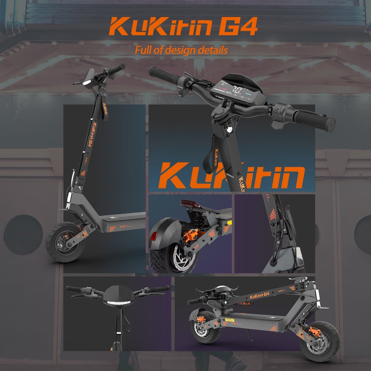 Kukirin G4 Foldable E-Scooter 2026 Version