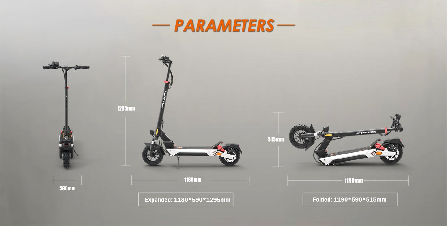 Kukirin M4 Max Foldable E-Scooter