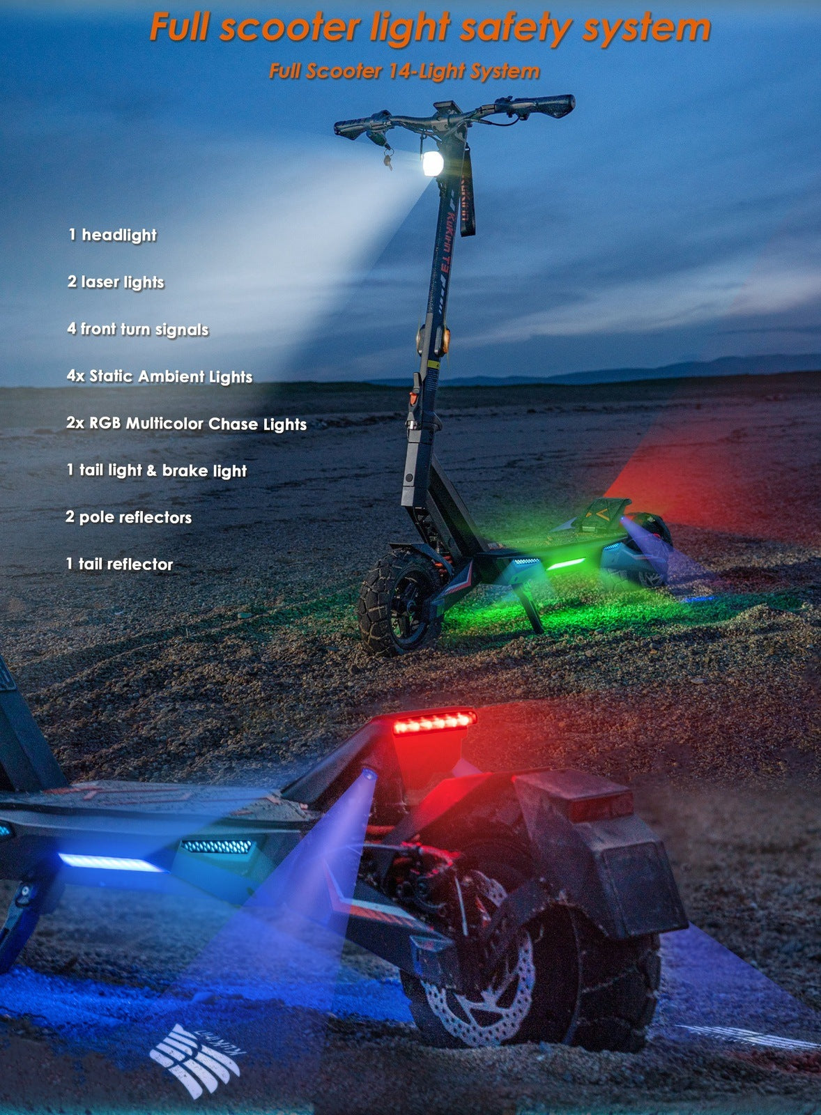 Kukirin T3 Foldable E-Scooter