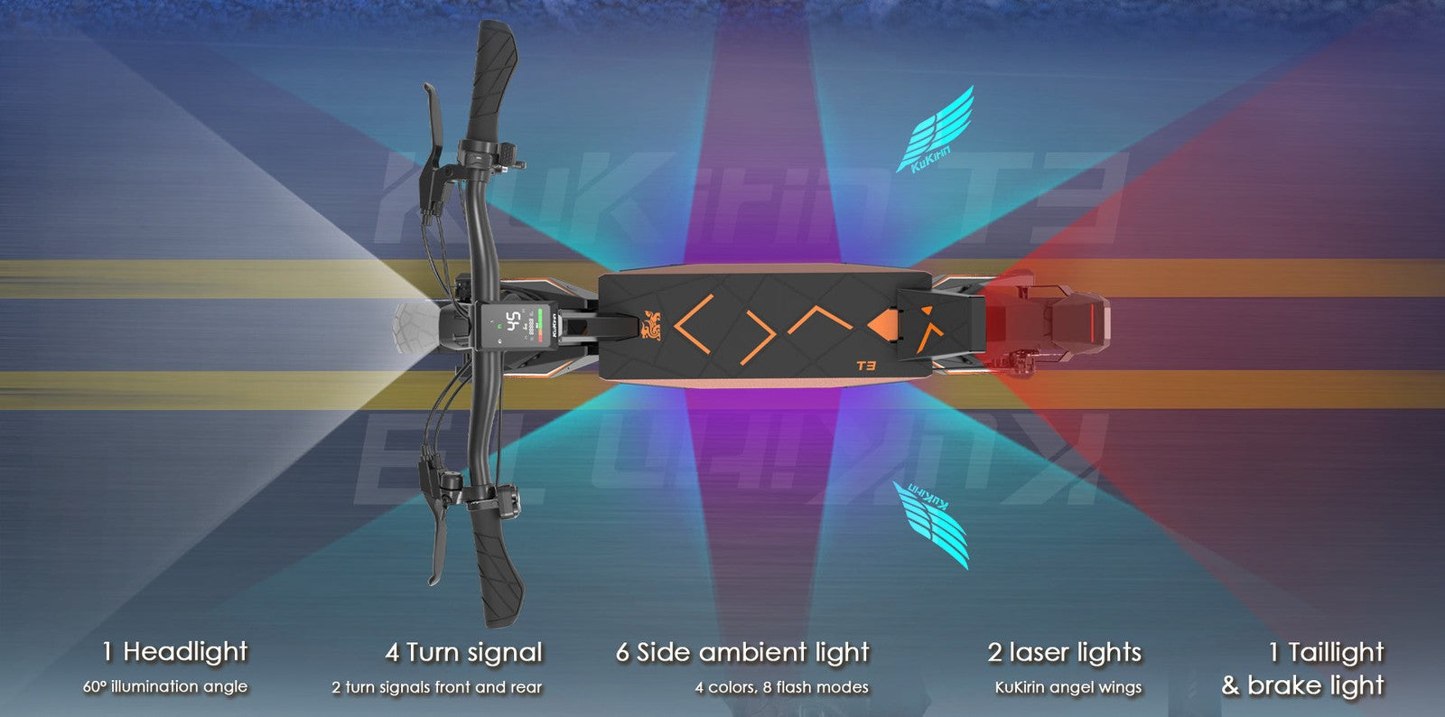 Kukirin T3 Foldable E-Scooter