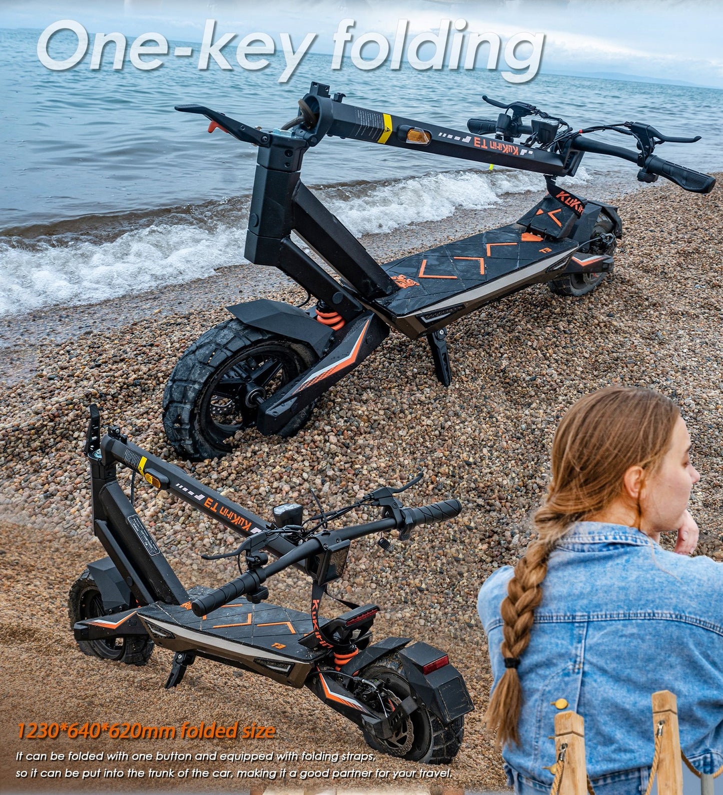 Kukirin T3 Foldable E-Scooter