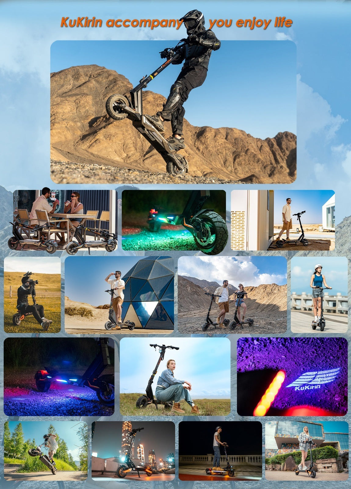 Kukirin T3 Foldable E-Scooter