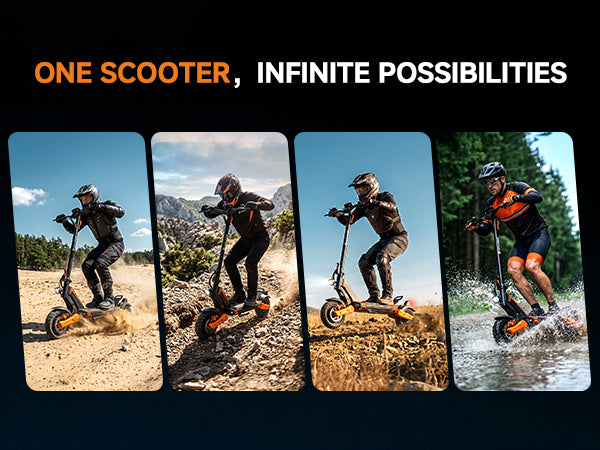 Isinwheel GT1 Dual Motor Foldable E-Scooter