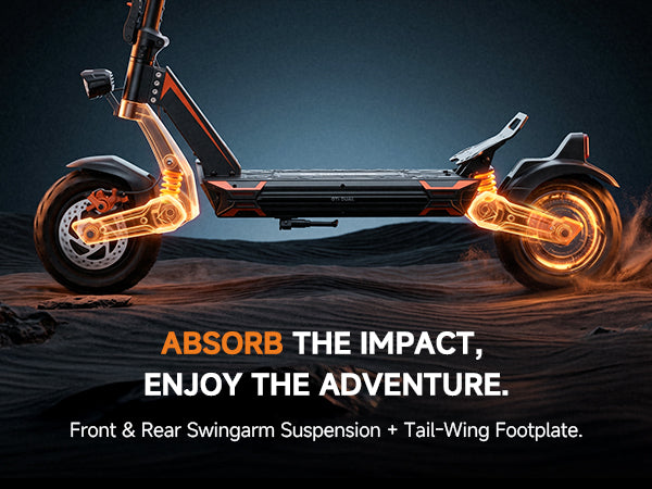 Isinwheel GT1 Dual Motor Foldable E-Scooter