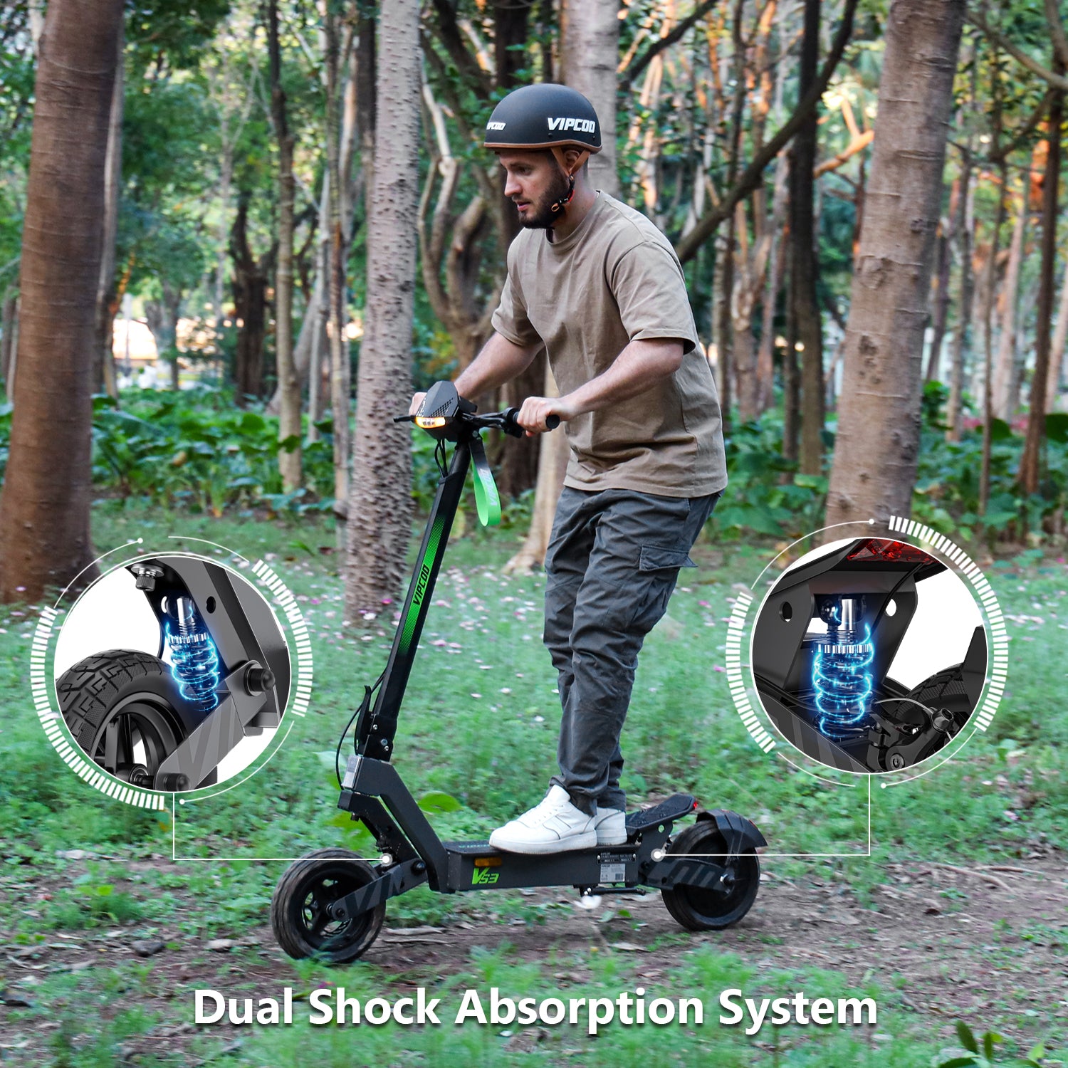 VIPCOO VS3 Foldable E-Scooter