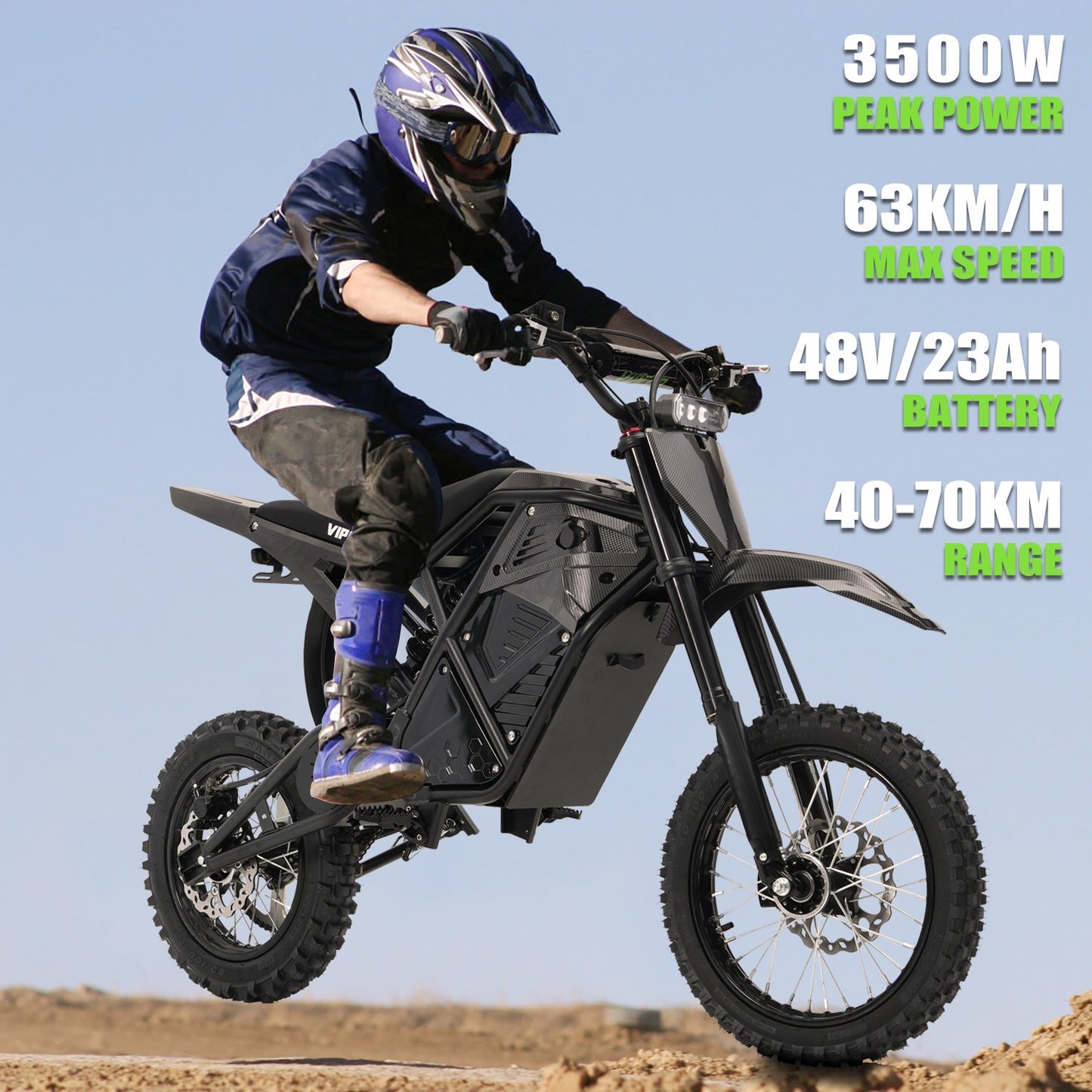VIPCOO H3 Electric Dirtbike