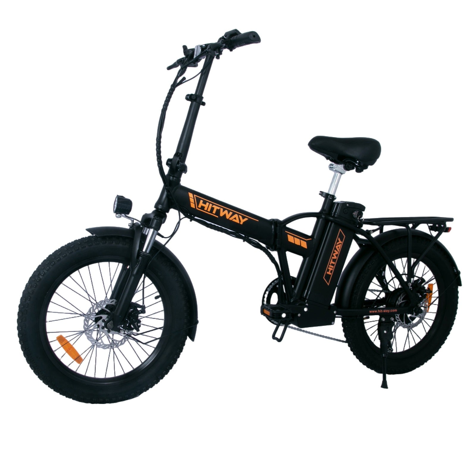 Folding electric best sale bike mountain bike