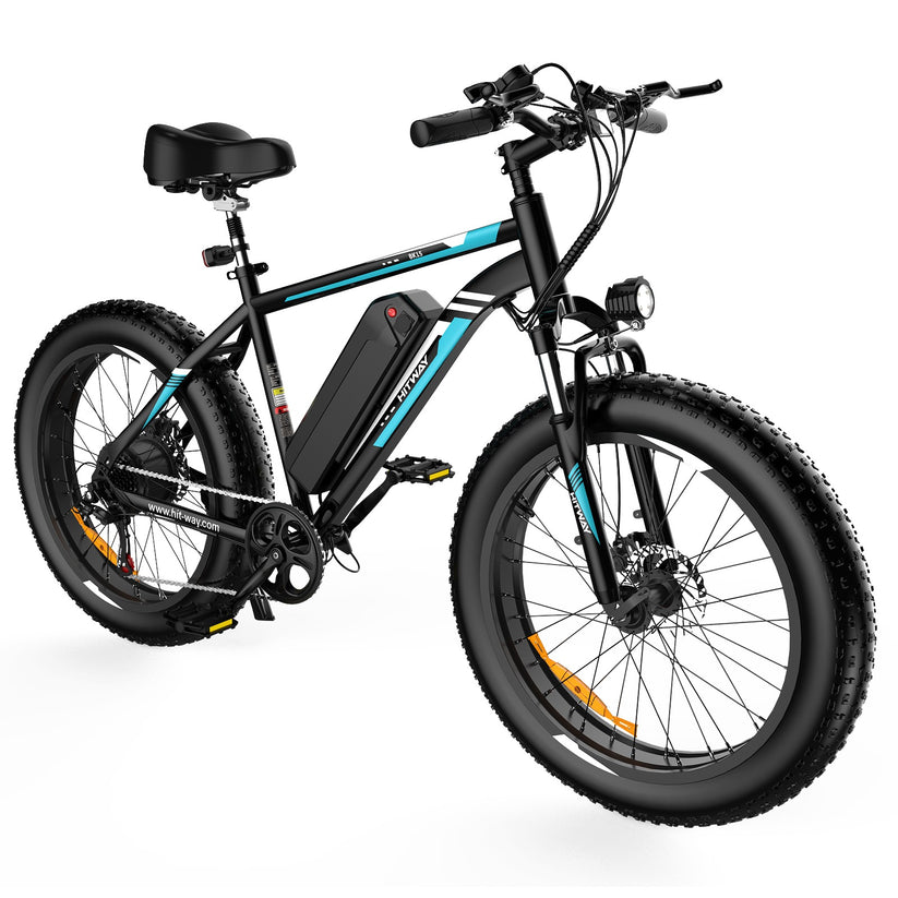 Hitway BK15 (Fat Tyre Version) Electric Mountain Bike – Elite Scooters ...