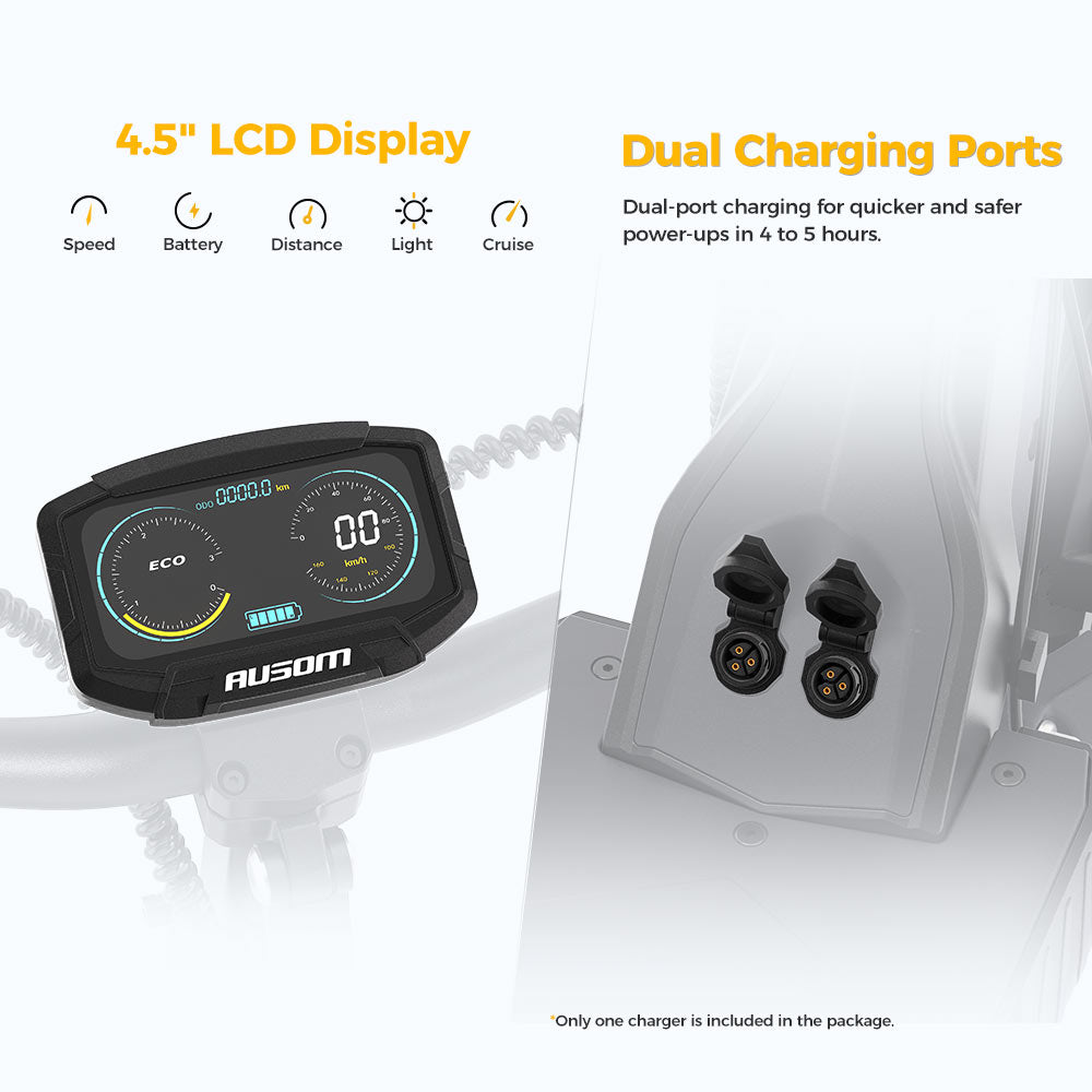 Ausom L2 Dual Motor Foldable E-Scooter