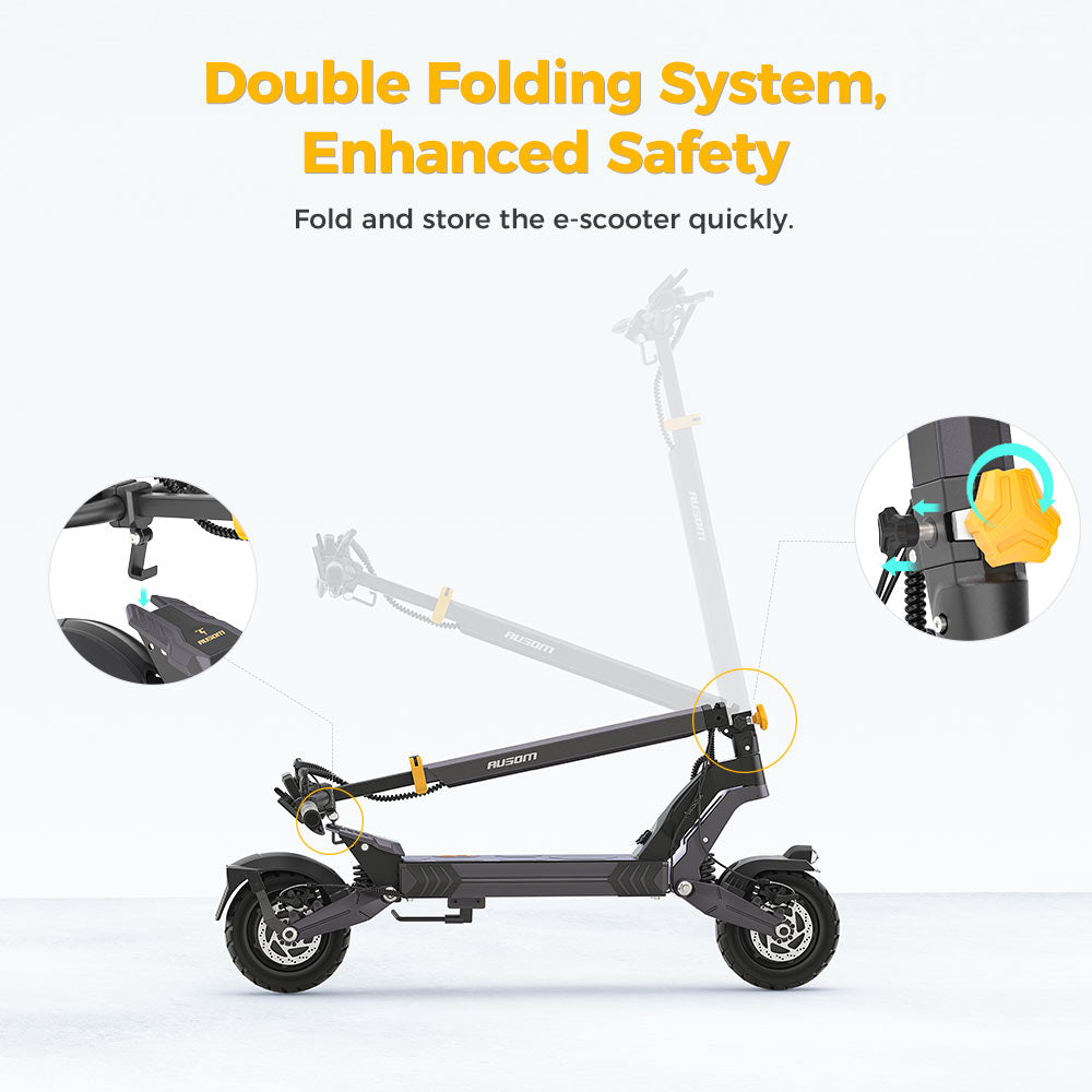 Ausom L2 Dual Motor Foldable E-Scooter