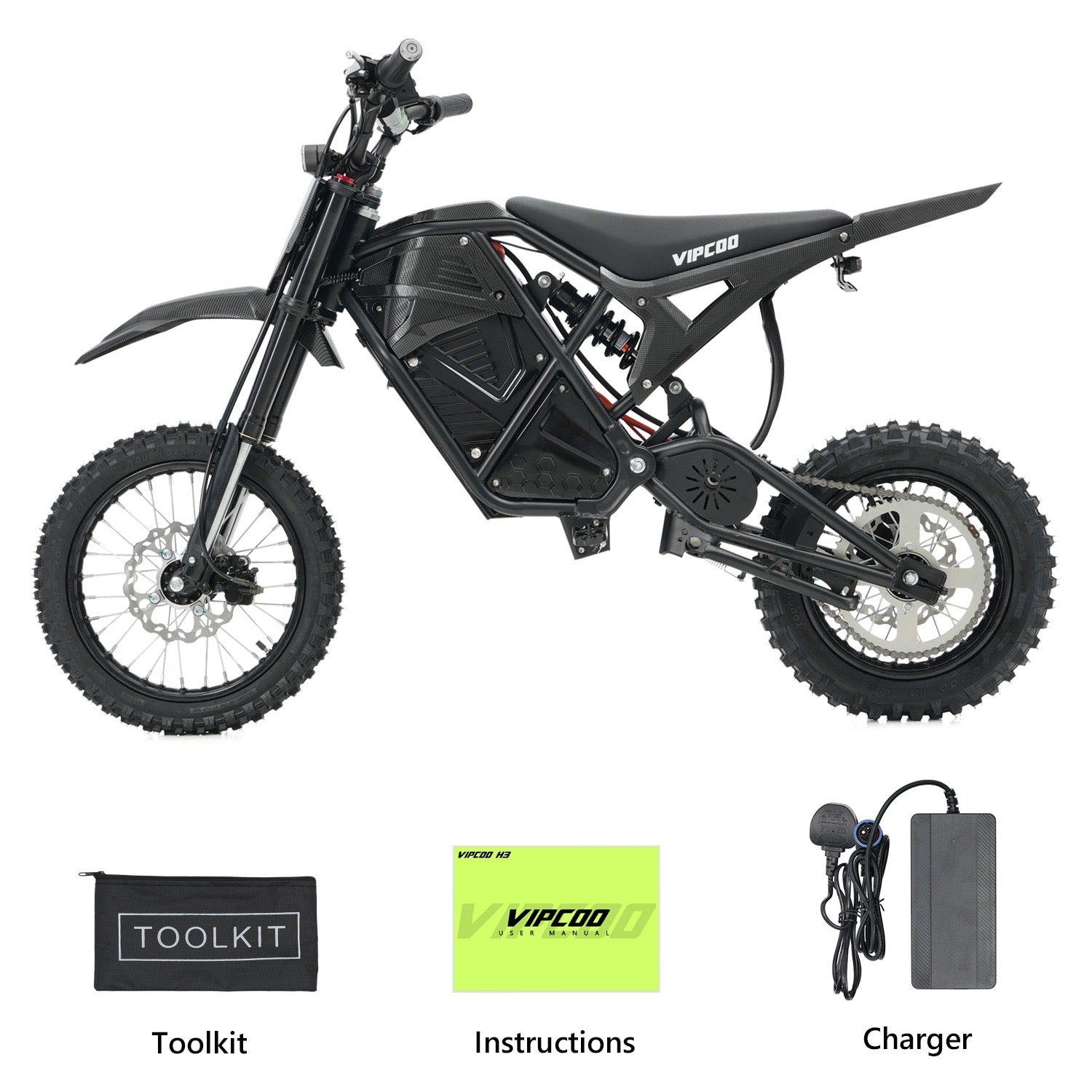 VIPCOO H3 Electric Dirtbike